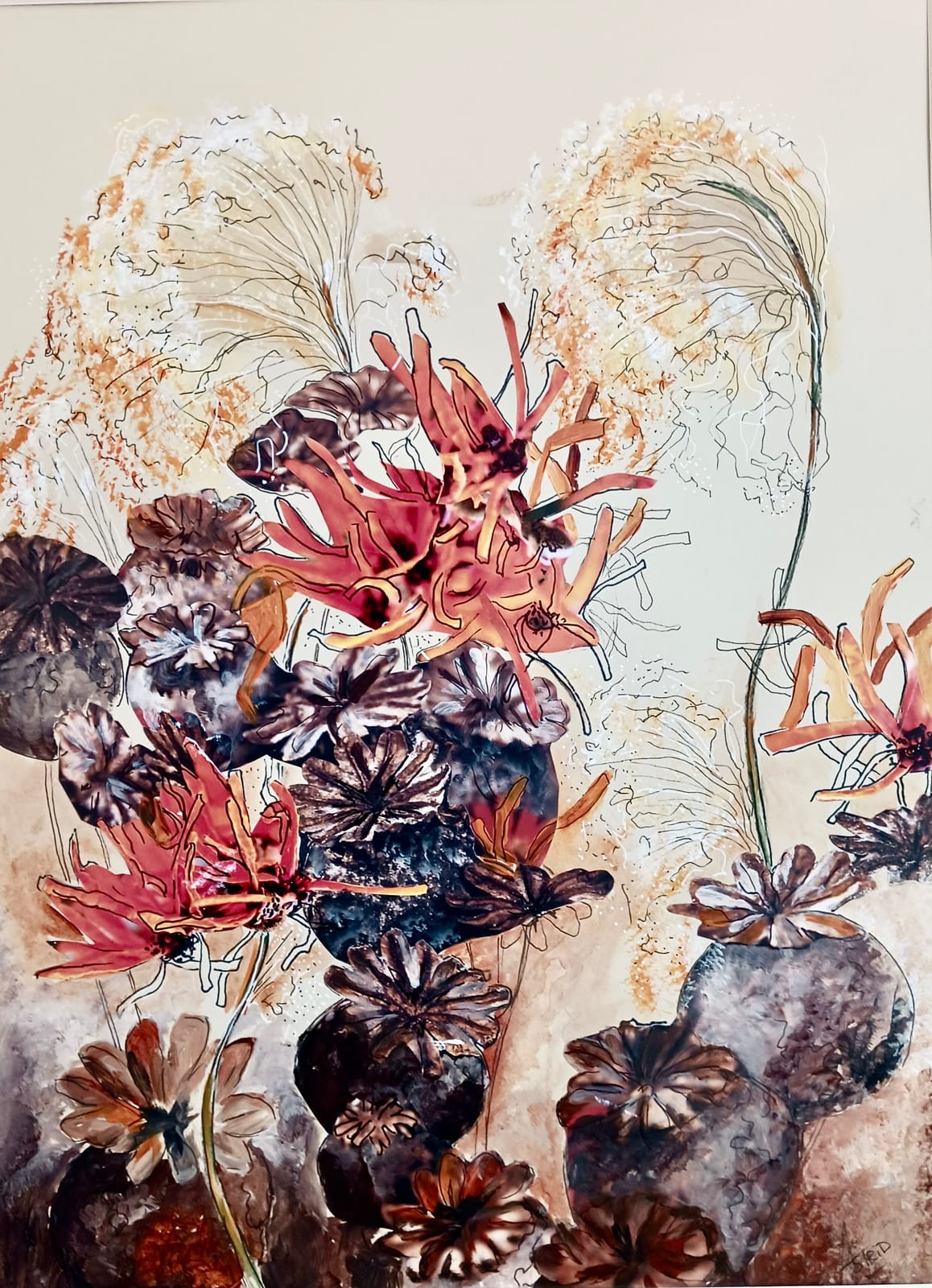Fleurs 1 — Astrid Van der Weerd