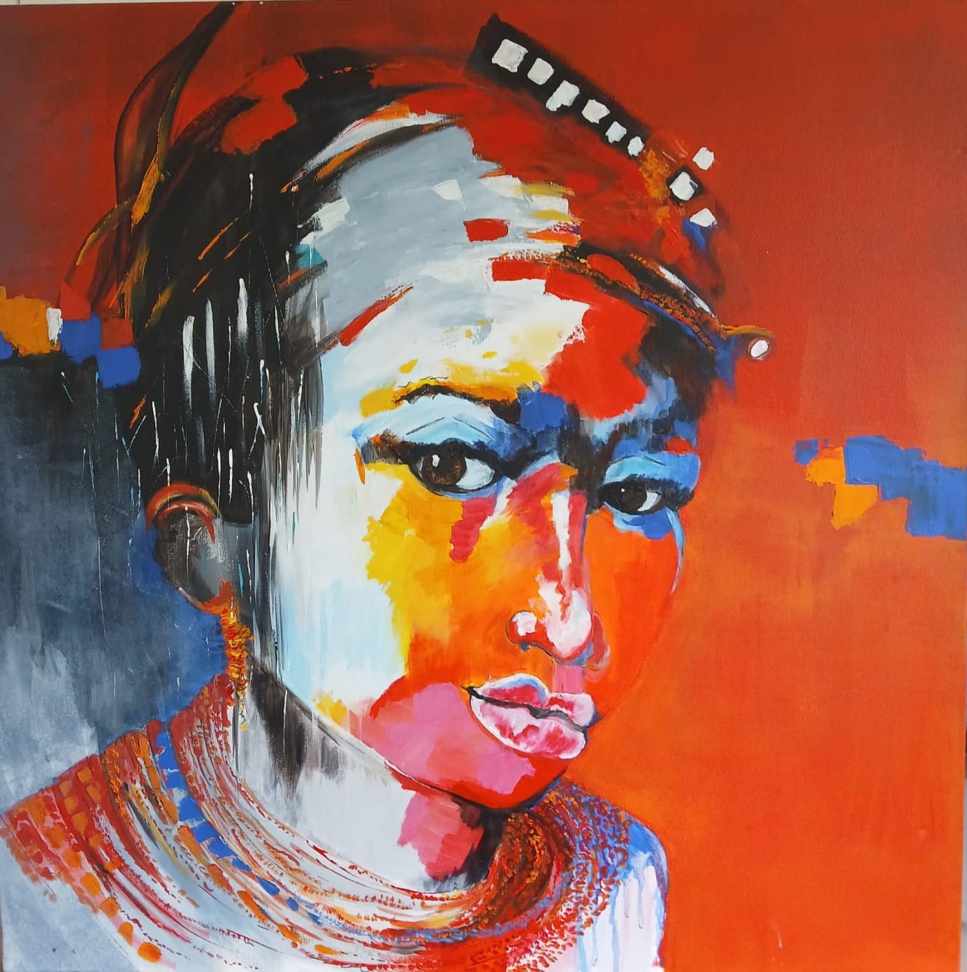 Femme africaine 1 — Astrid Van der Weerd