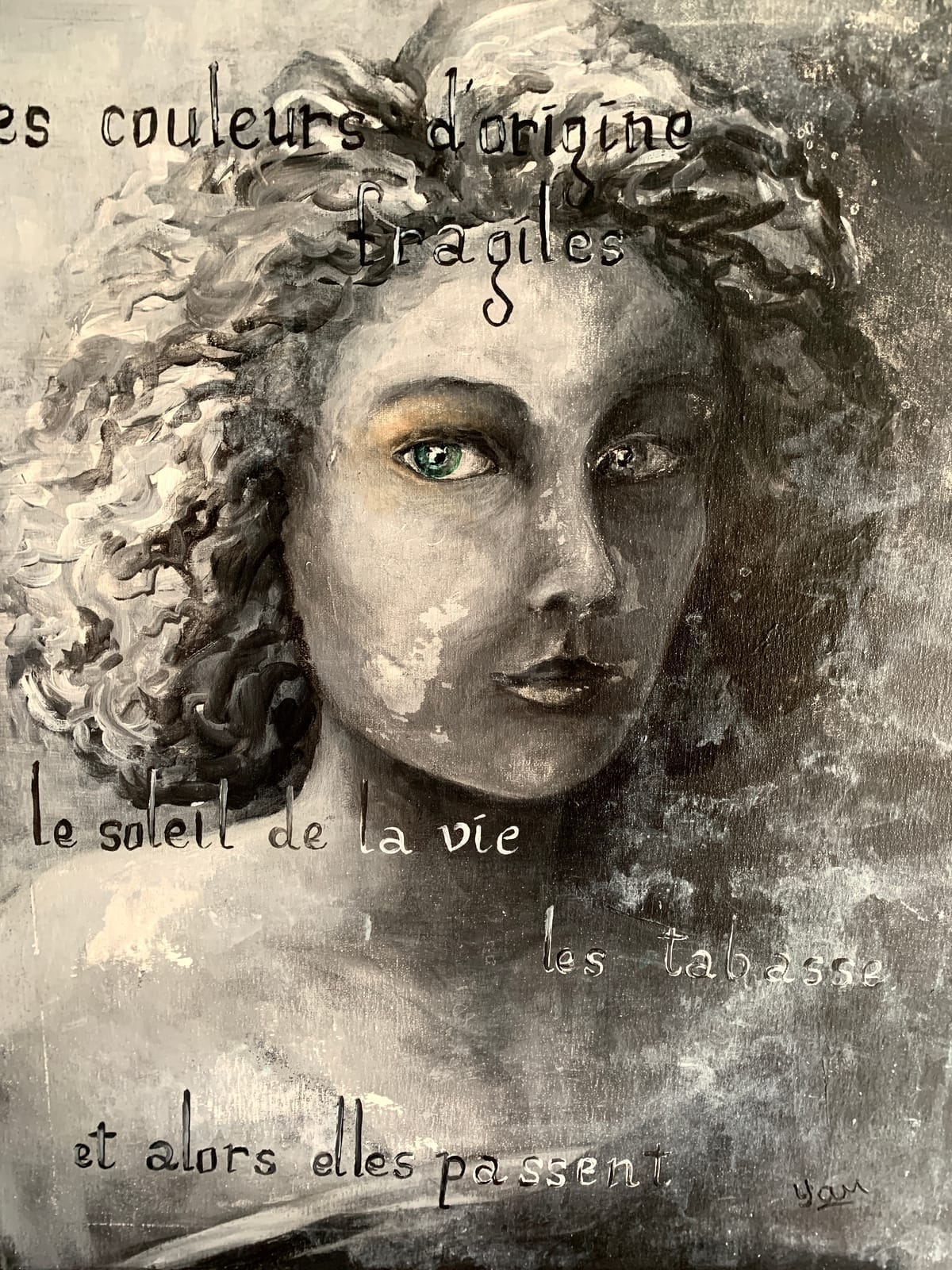 Autoportrait — Yamina Laurençon
