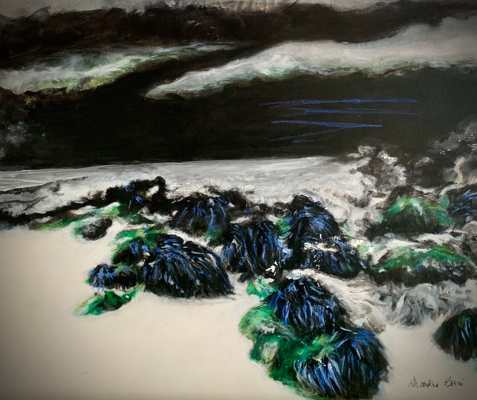 Marée basse à Suzac — Martine Berni