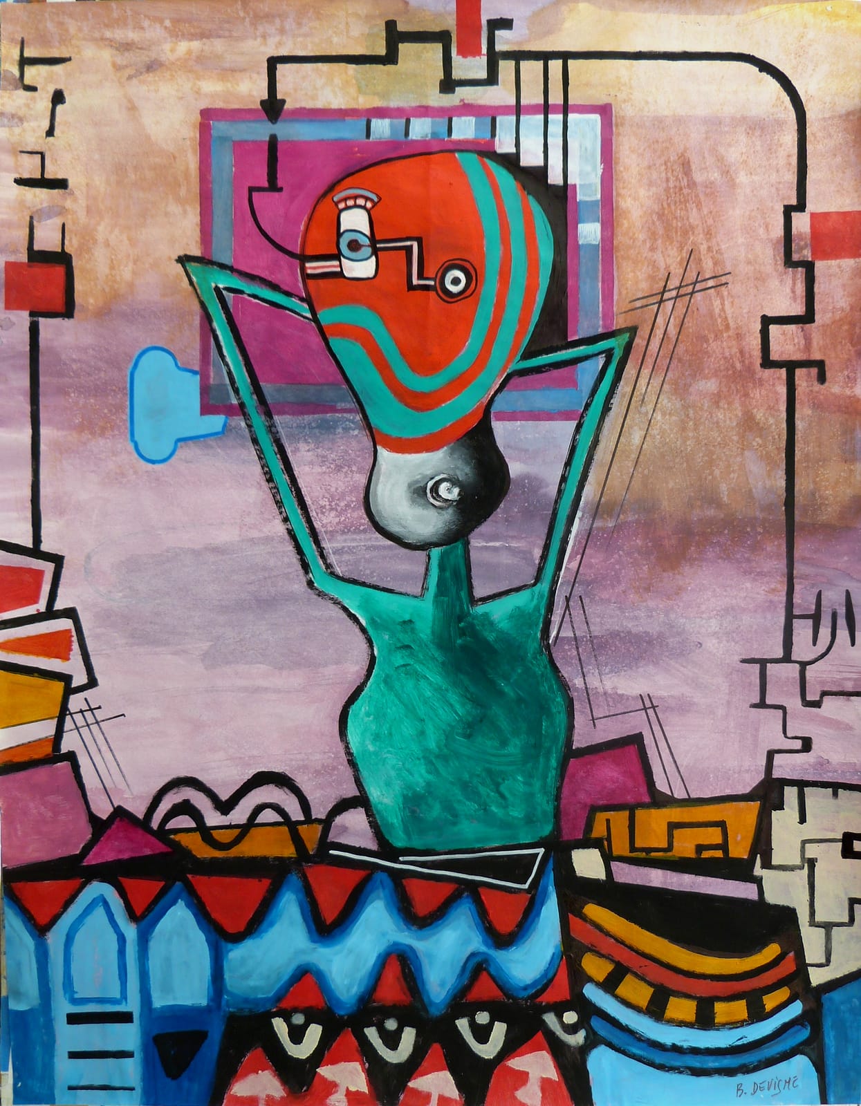 Figure connectée — Bernard Devisme