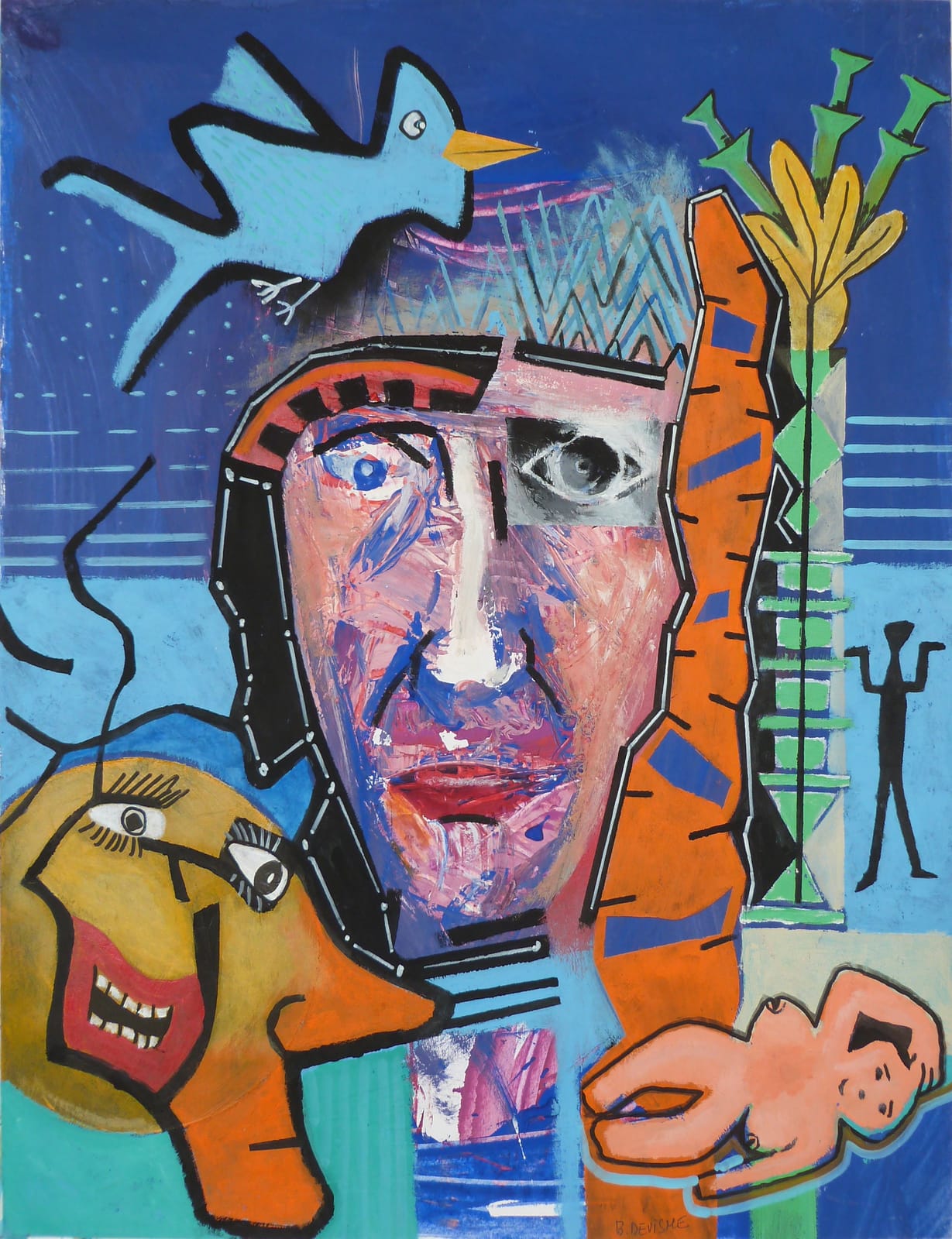 L'oiseau bleu — Bernard Devisme