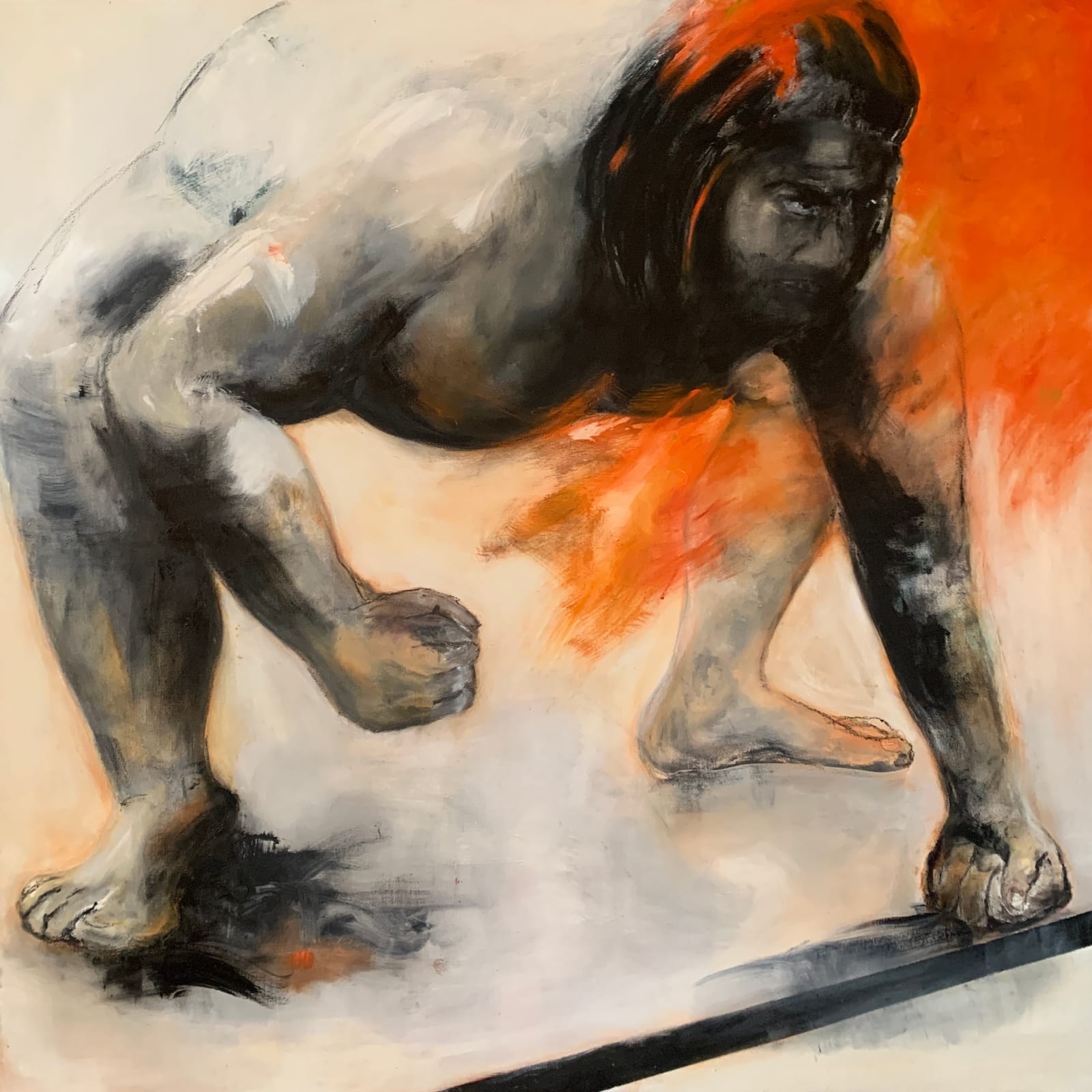 Le Lutteur — Catherine Delcan