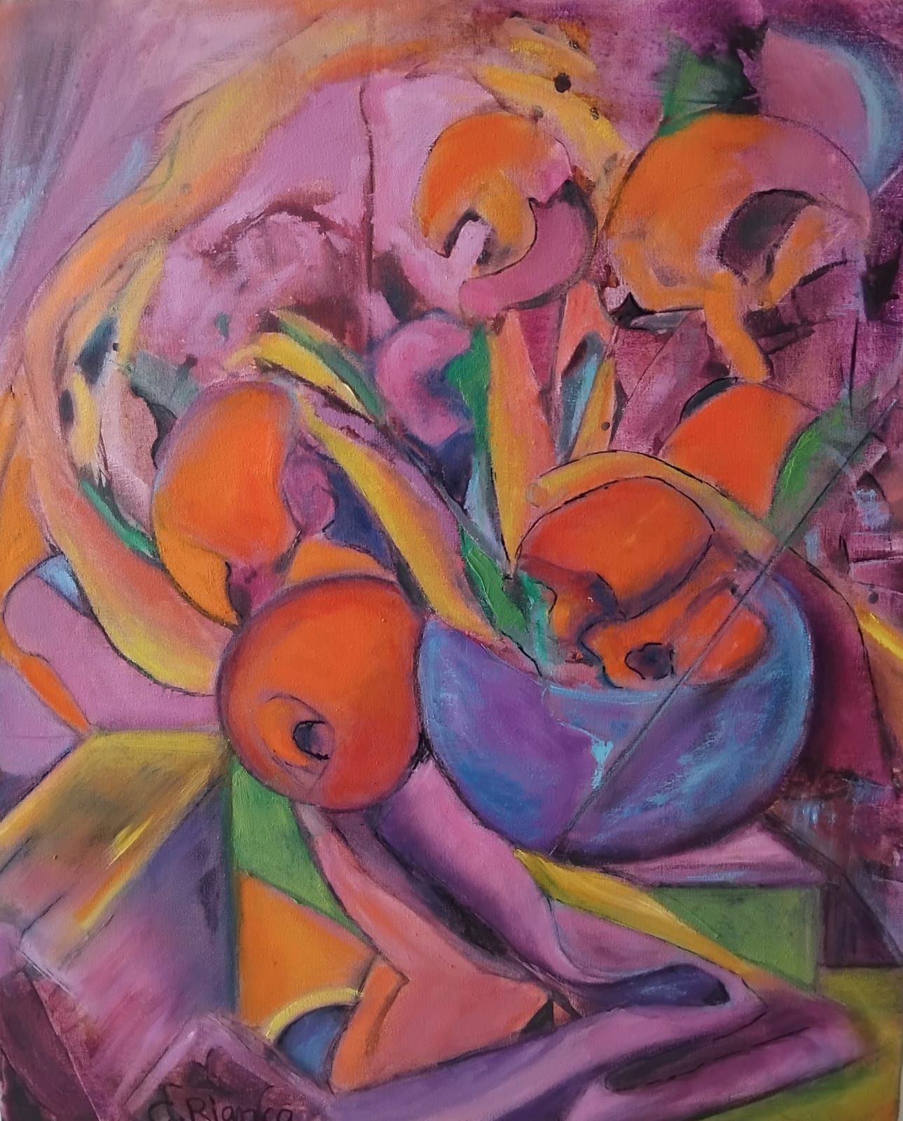 Nature morte abstraite — Chantal Bianco