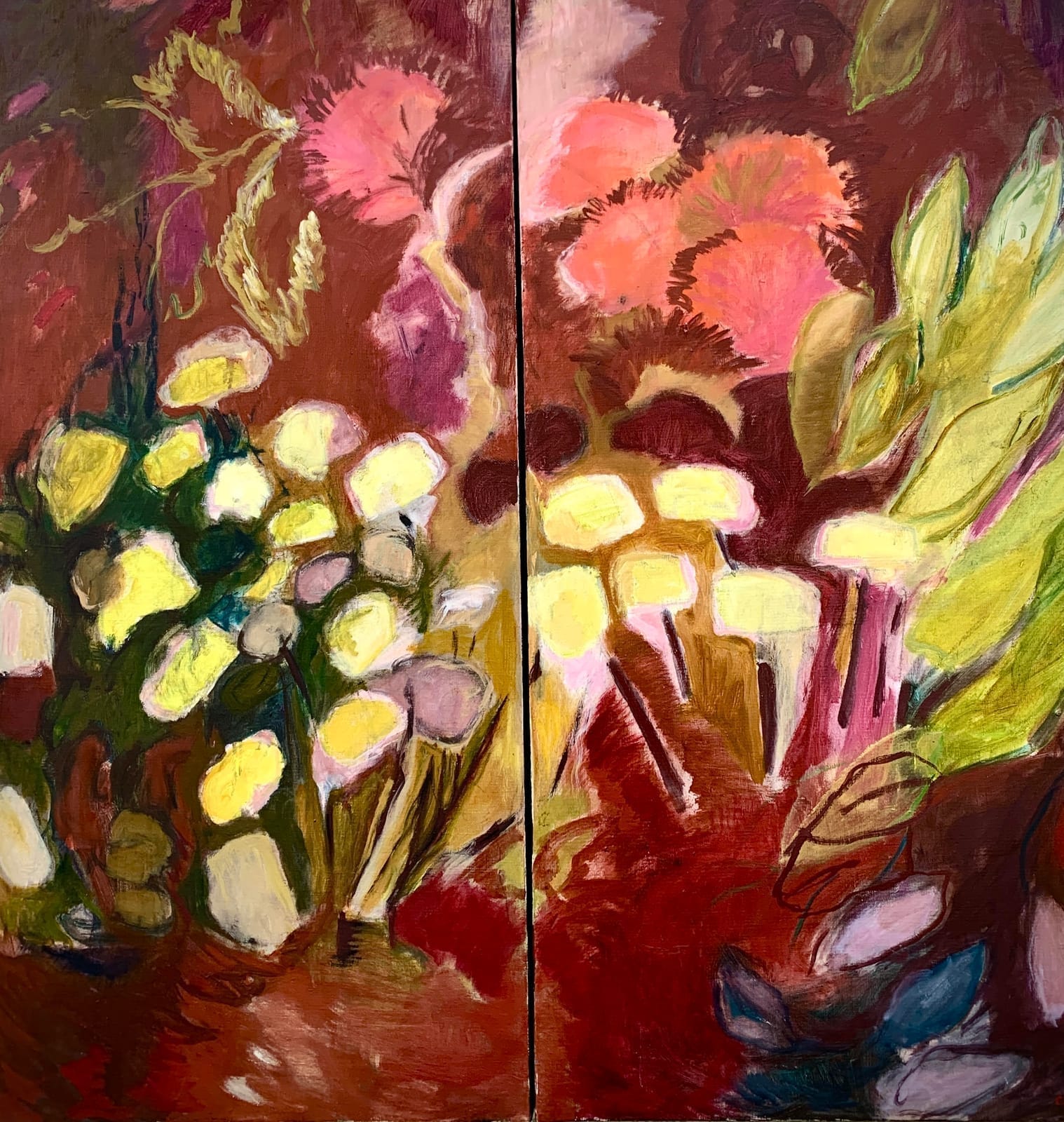 Dyptique  le jardin 3 — Christine Specq