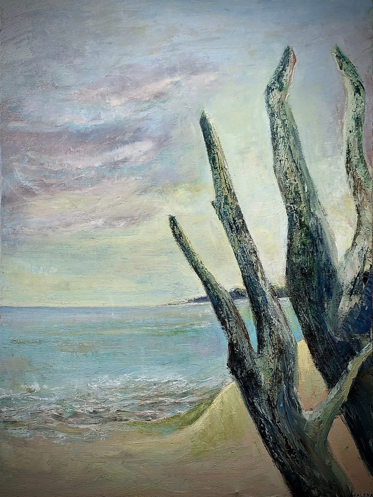 Plage du PLatin- St Palais-82X60 — Anne-Laure Bayart