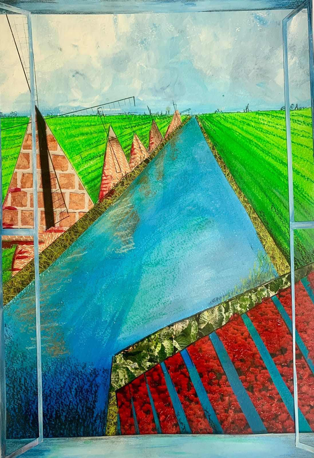 Moulins de Kinderdijk Pays Bas — Astrid Van der Weerd
